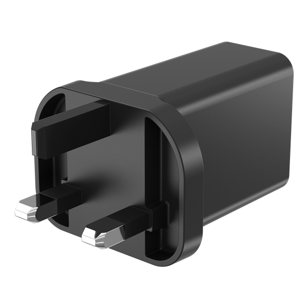 Mophie Essential Wall Charger PD 30W, 1A1C, Color: Black