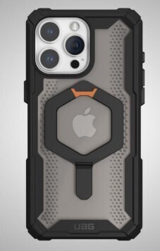 UAG Plasma XTE Kickstand Case Black/Orange for iPhone 15 Pro/15 Pro Max