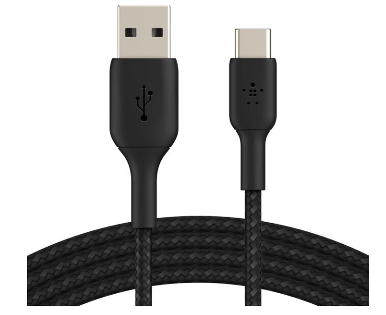 Belkin BoostCharge Braided USB-C to USB-A Cable 15W