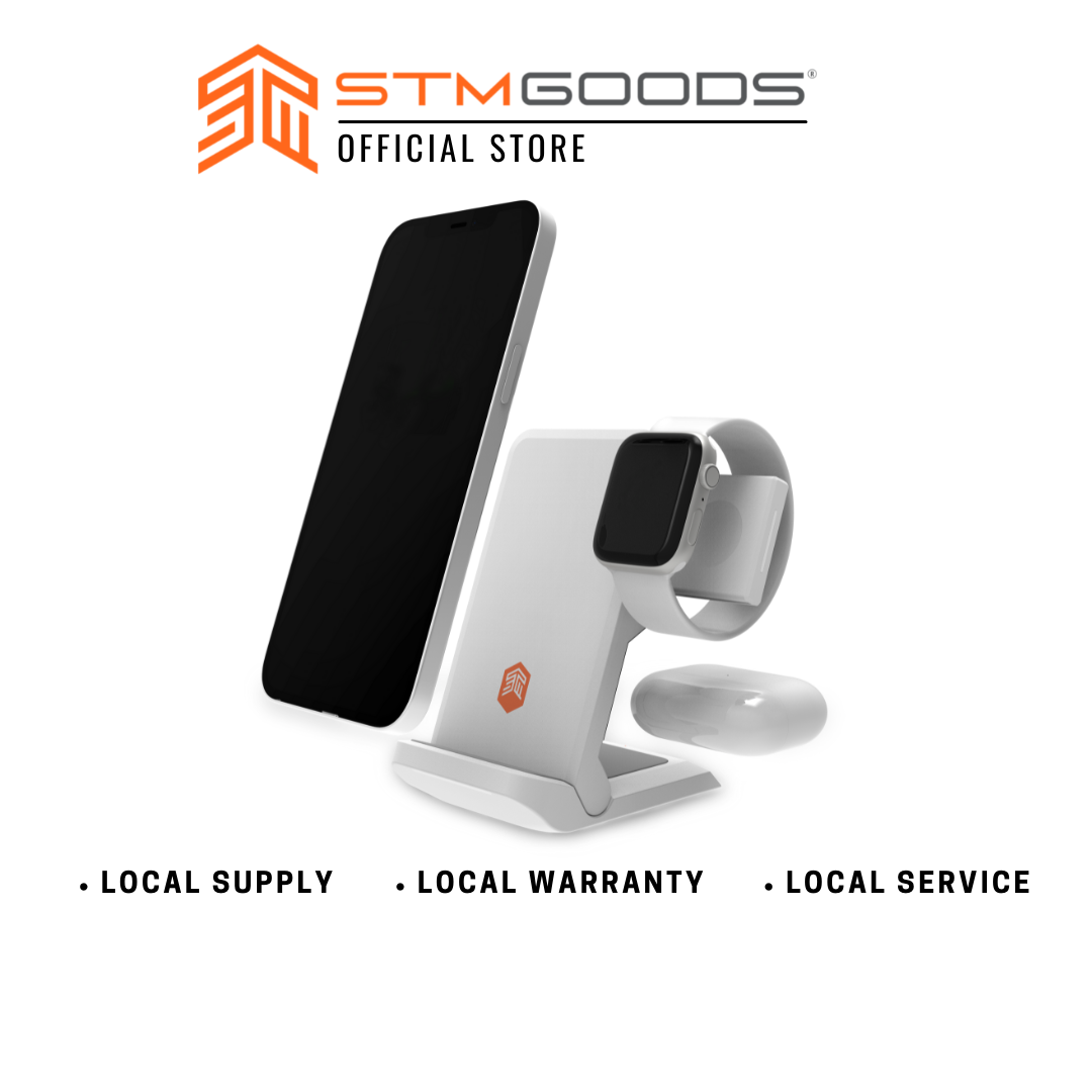 STM ChargeTree Go (Foldable Wireless Charger) - White