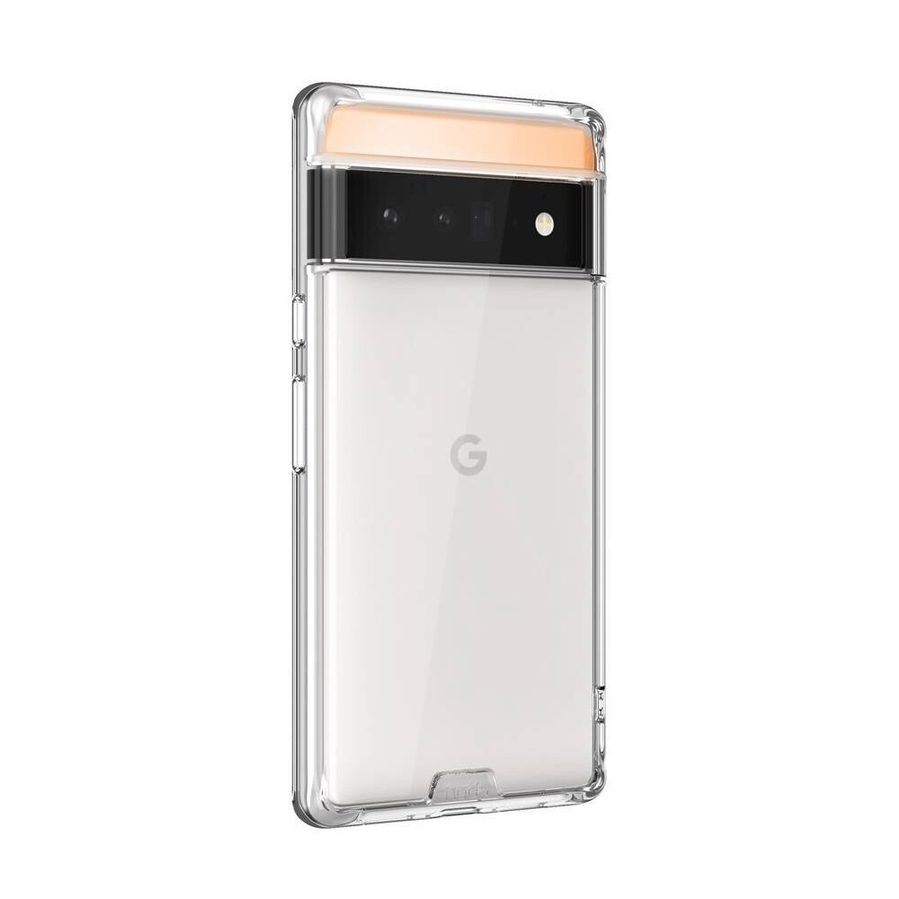 Hoda Crystal Pro Military Std Case For Google Pixel 6 Pro (Clear)