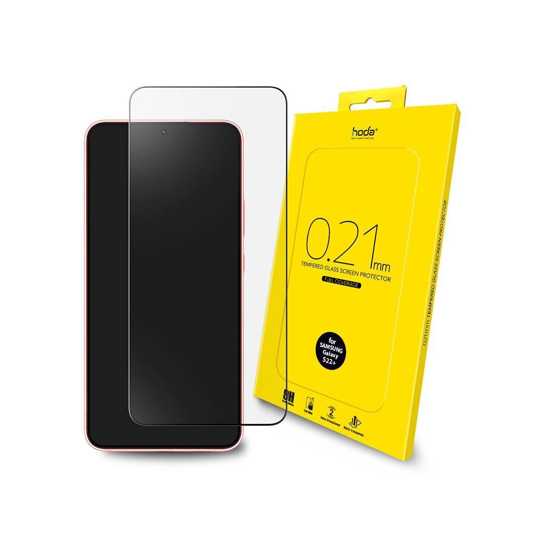 Hoda 0.21mm 2.5D Full Coverage Tempered Glass Screen Protector For Samsung S22 Plus