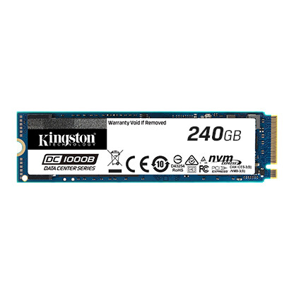 Kingston DC1000B M.2 NVMe SSD Boot Drive for Enterprise Servers