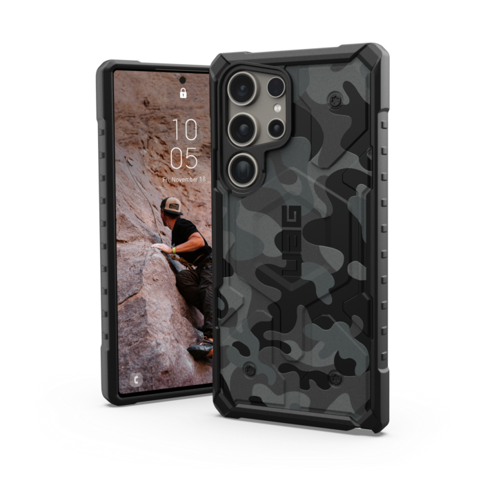 UAG Pathfinder SE With Magnet Case For Samsung Galaxy S24 Ultra - Midnight Camo