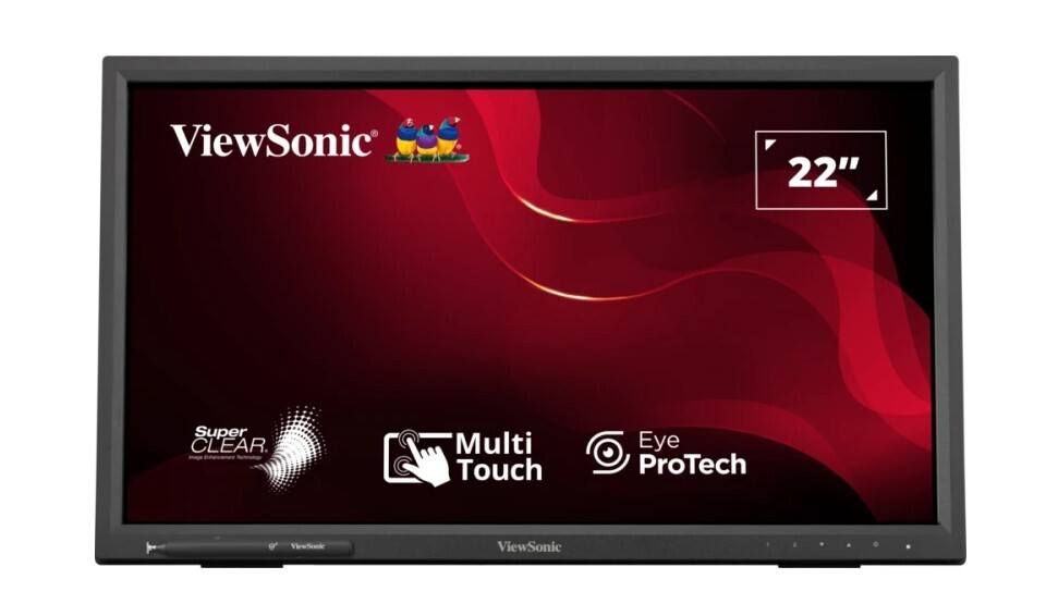 ViewSonic TD2223 22” IR Touch Monitor (Support Window 10)
