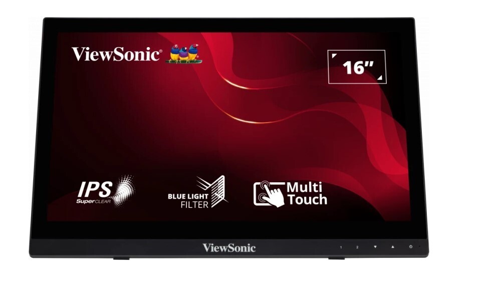 ViewSonic TD1630-3 16” 10-point Touch Screen Monitor