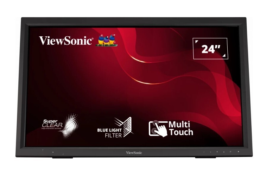 ViewSonic TD2423 24” IR Touch Monitor (Support Windows 10)