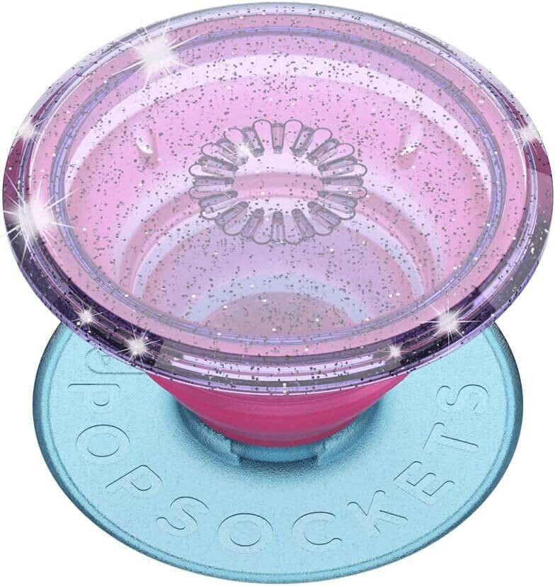 PopSockets PopGrip Premium - Translucent Glitter Lavender