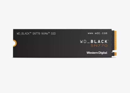 Western Digital Black SN770 NVMe SSD 500GB/1TB/2TB