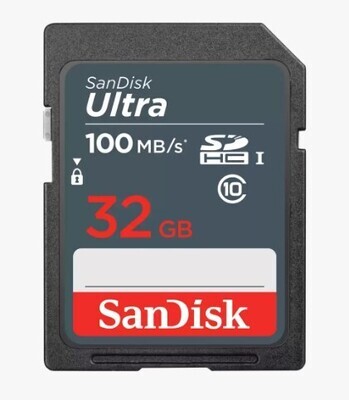 SanDisk Ultra® SDHC/SDXC UHS-I, C10 (120MB/S) Memory Card