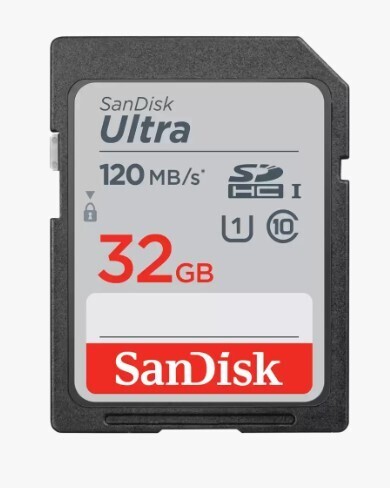 SanDisk Ultra® SDHC™ UHS-I Card 80MB/s Class 10