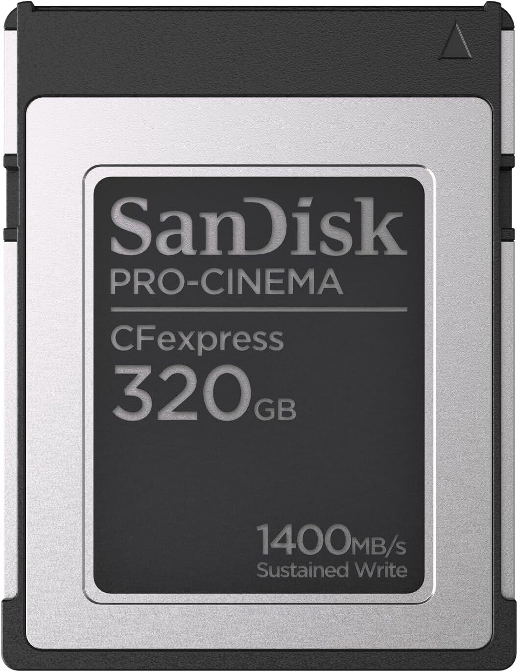 SanDisk 320GB PRO-Cinema CFexpress Type B - Up to 1700MB/s Read Speeds, 8K Video Capture, CFexpress Type B Card - SDCFEC-320G-GN4NN