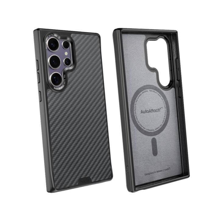 UAG Samsung Flip 7 Mouve w/Magnet - Ash, Color: Kevlar