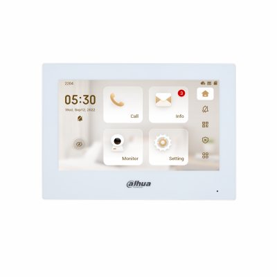 Dahua IP &amp; Wi-Fi Indoor Monitor VTH2621G(W)-WP