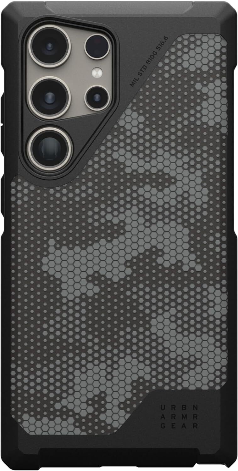 UAG Samsung S24 Ultra Metropolis LT w/Magnet Micro Hex Camo Graphite