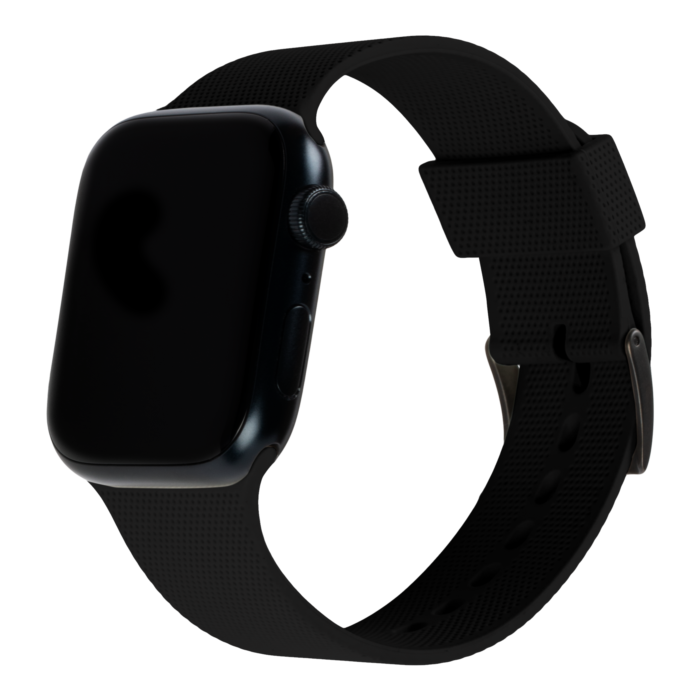 UAG Dot Silicone Strap for Apple Watch (49/45/44/42mm), Color: Black