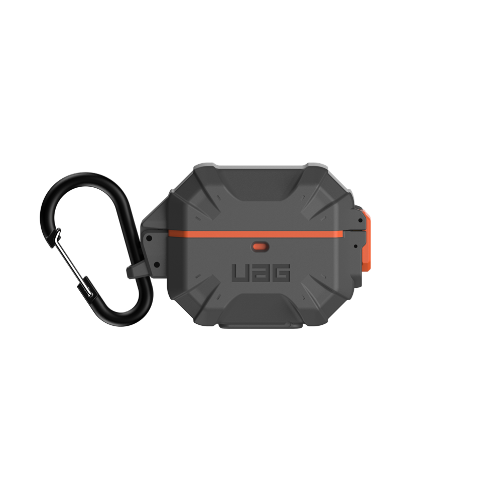 UAG Pathfinder Case For Air-Pods Gen 3, Color: Silver/Orange