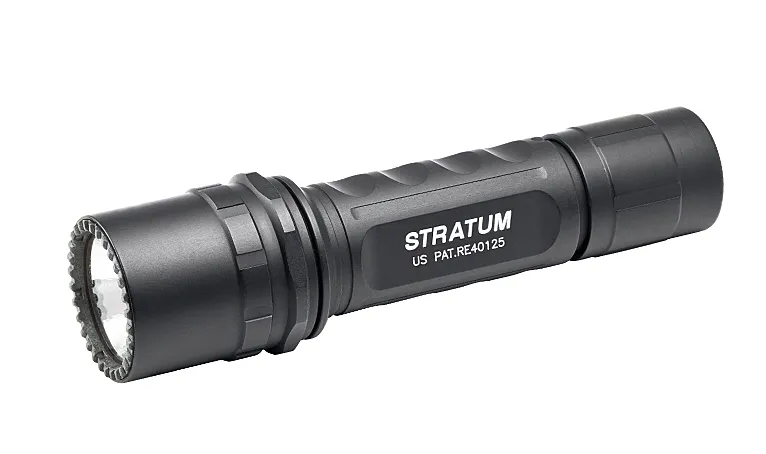 Surefire Stratum Variable Output LED Flashlight 160 Lumens S2-BK-WH