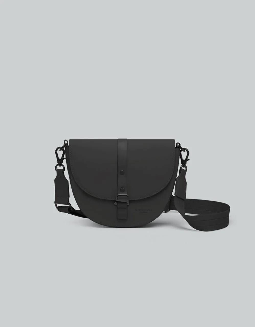 Gaston Luga Splash Moon Crossbody, Color: Black