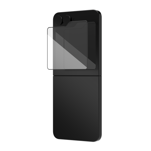 ZAGG Glass Plus Edge For Samsung Galaxy Z Flip 6 (Outside) - Clear