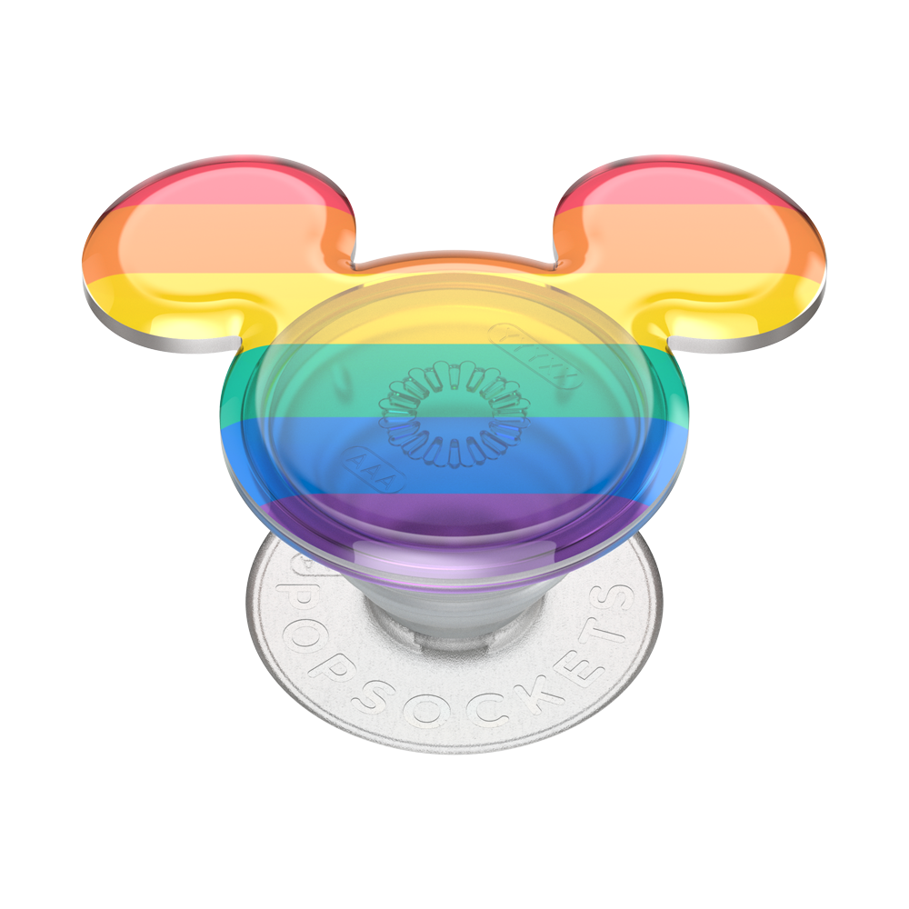 PopSockets PopGrip Licensed - Disney Earridescent TRNSL Rainbow Mickey