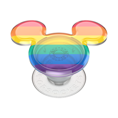 PopSockets PopGrip Licensed - Disney Earridescent TRNSL Rainbow Mickey