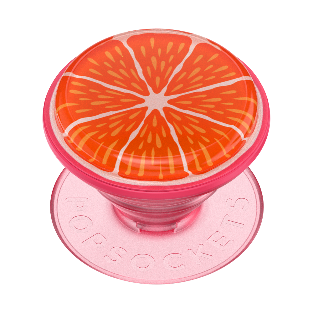 PopSockets PopGrip Luxe PUFF - Jelly Citrus (Squishy)