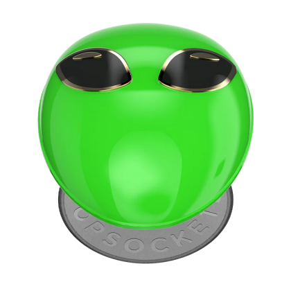 PopSockets PopGrip Luxe - Puffy Enamel Alien