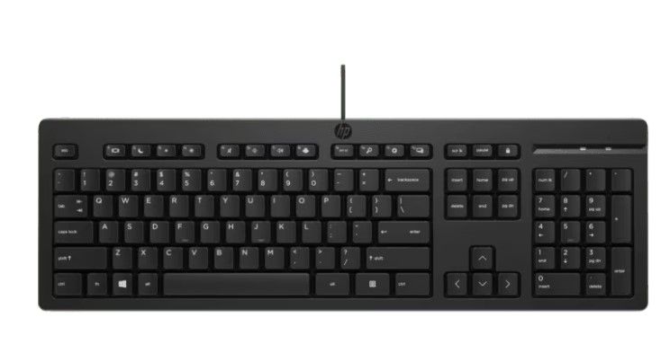 HP 125 Wired Keyboard