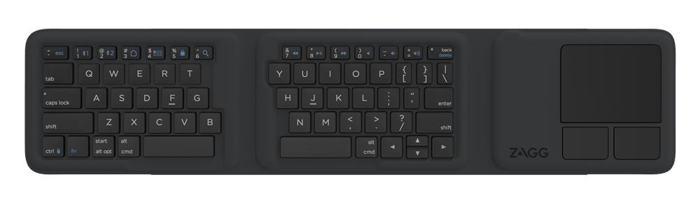 Zagg Tri Fold Universal Wireless Keyboard (With Touchpad)