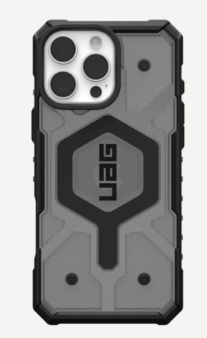 UAG iPhone 16 Pro/16 Pro Max Pathfinder Clear Magsafe, Color: Ash