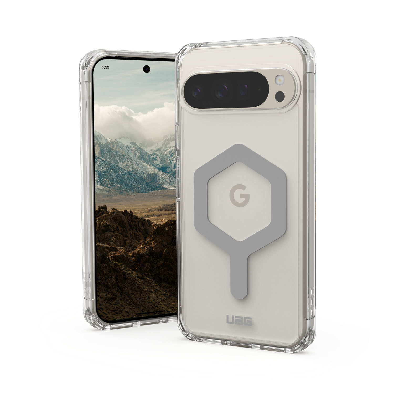 UAG Plyo Pro Magnetic for Pixel 9 Pro XL - Ice/Silver