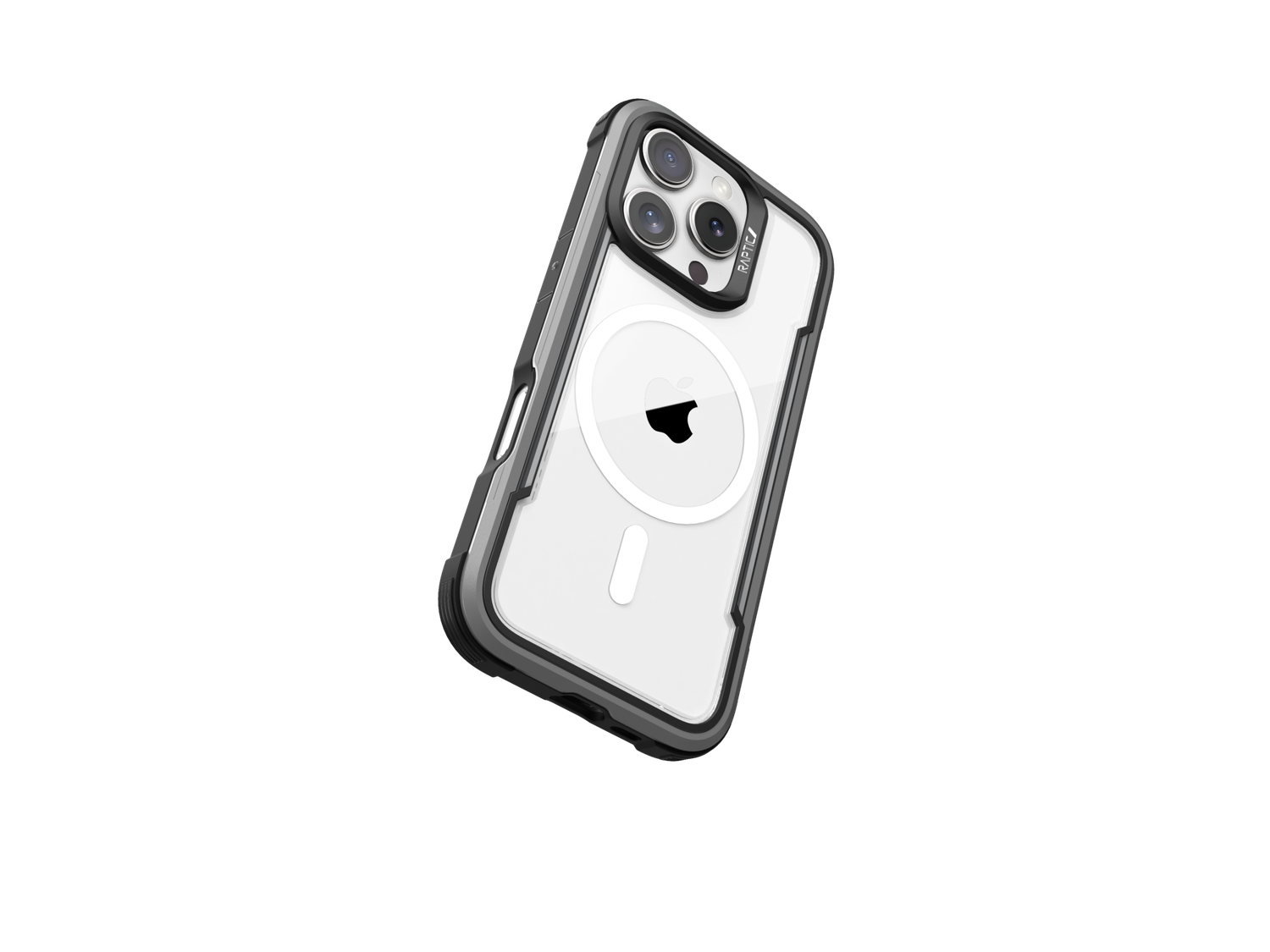 Raptic Shield Case with Magsafe for iPhone 16 Series - Black