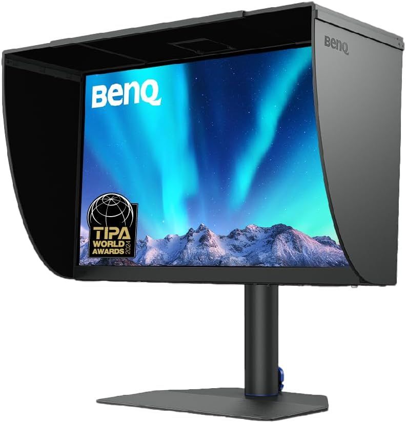 BenQ SW272U 27-Inch 4K 90W USB-C Photographer MacBook/Windows Compatible Monitor