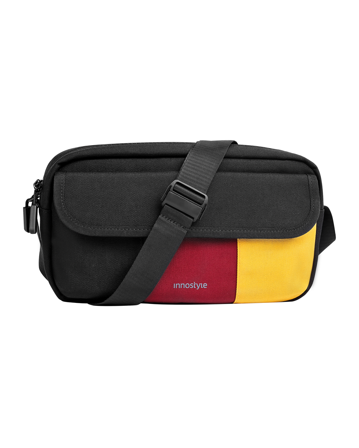 Innostyle VersaSling Multiway Bag, Color: Black/Red/Yellow