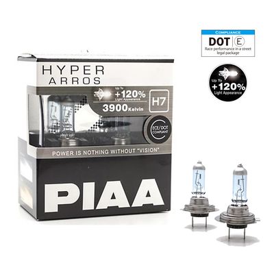 PIAA - H7 Hyper Arros 3900K Halogen Bulb