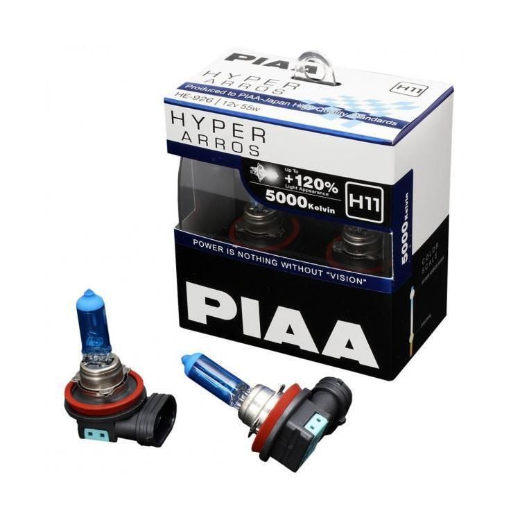 PIAA - H11 Hyper Arros 5000K Halogen Bulb