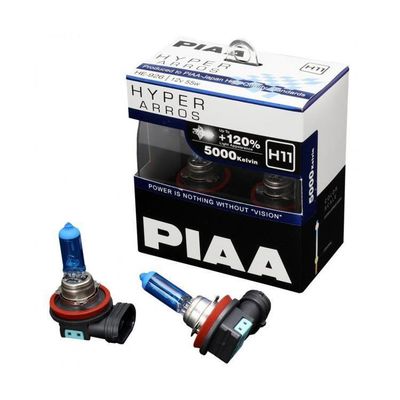 PIAA - H11 Hyper Arros 5000K Halogen Bulb