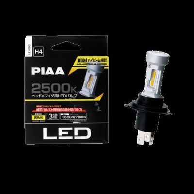 PIAA LEH190 H4 4th GEN Ultra Compact 2500K LED Bulb