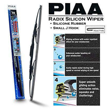 Piaa Radix Silicone Wiper Blade (Size 12&quot; - 26&quot;)