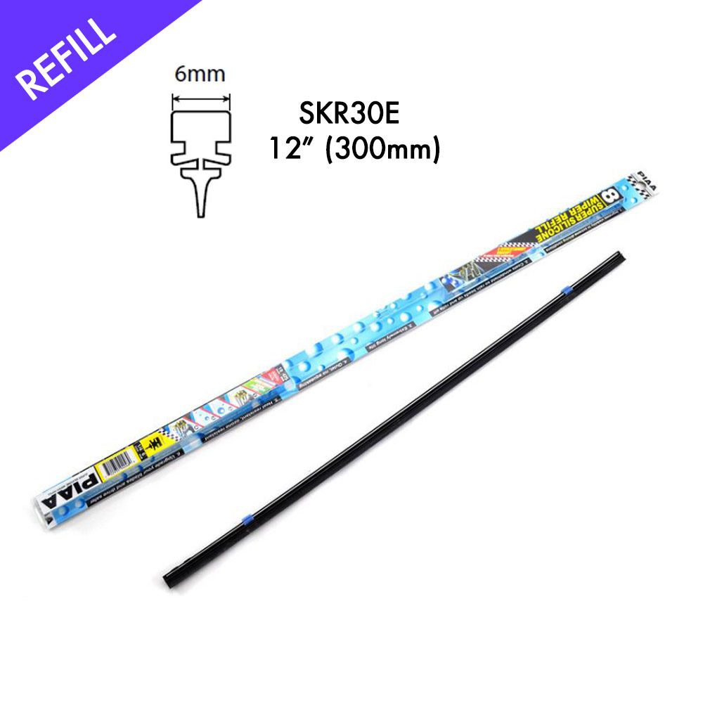 PIAA SKR30E 12&quot; (L300mm x W6mm) Wiper Refill Blade