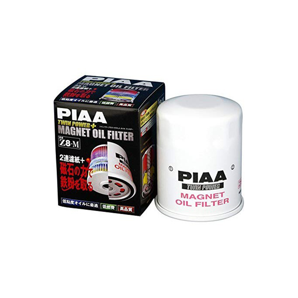 PIAA Z8M Twin Power Magnetic Oil Filter (Honda)