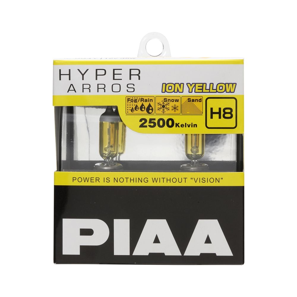 Piaa Hyper Arros HE-994Y 2500K Ion Yellow Halogen Bulb (H8)