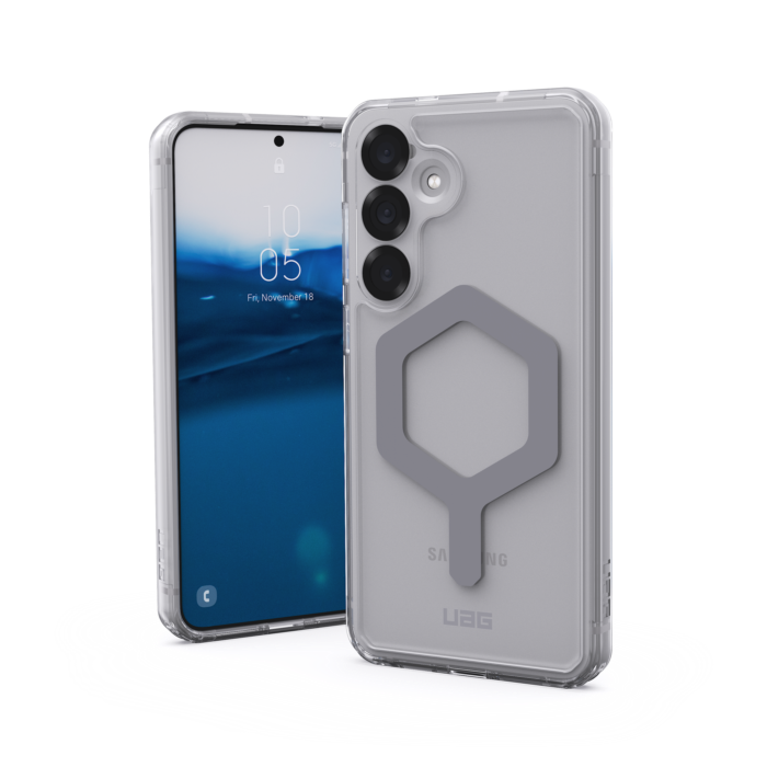 UAG Plyo Pro w/Magnet for Samsung Galaxy S25 Series - Ice/Silver