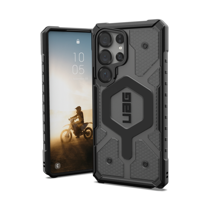 UAG Pathfinder w/Magnet for Samsung Galaxy S25 Ultra, Color: Ash(Clear)