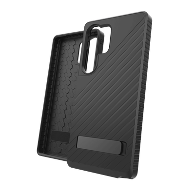 ZAGG Denali Case for Samsung Galaxy S25 Ultra with Kickstand - Black