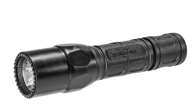 Surefire G2X Pro Dual-Output LED Flashlight (600/15 Lumens), Color: G2X-D-BK (Black)