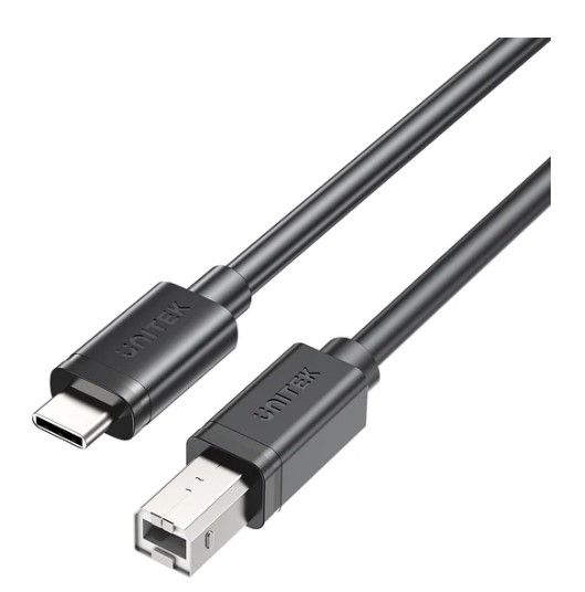 Unitek USB-C to USB-B Data and Charging Cable