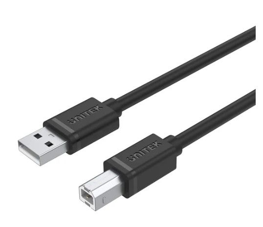 Unitek 5M USB 2.0 Type -A(M) to Type-B (M) Cable Y-C421GBK