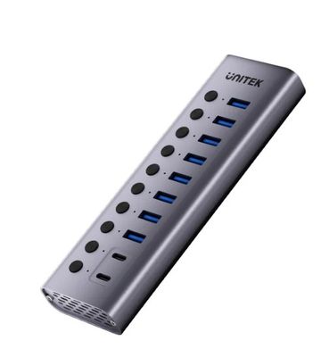 Unitek 10-in-1 Individual Switches Hub H1315B01-EU